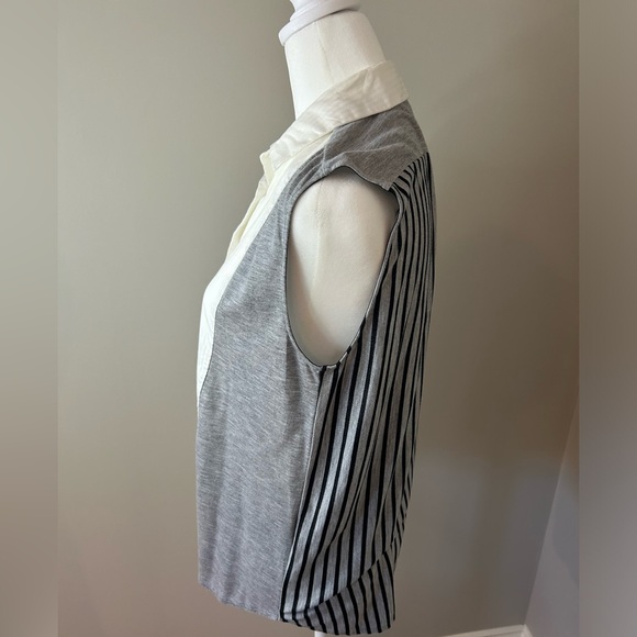 Pas de Calais sleeveless striped top - Picture 3 of 5